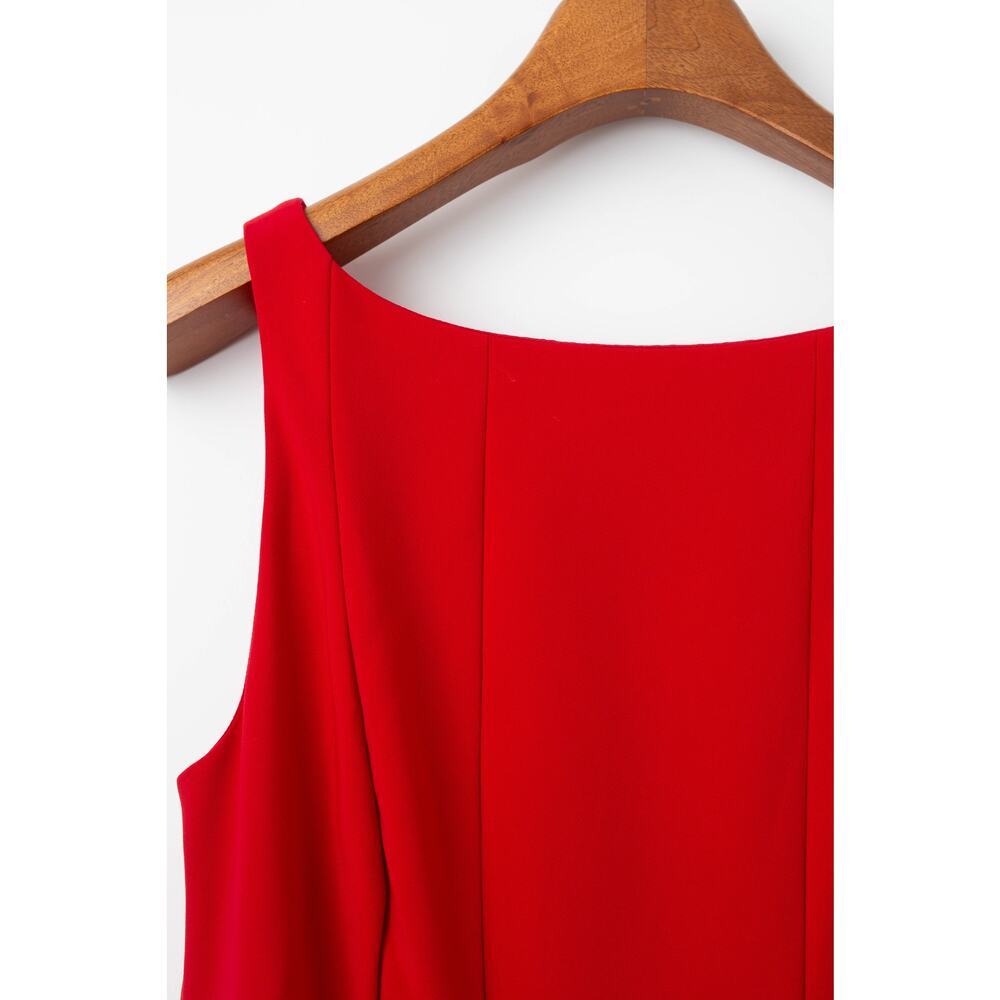 Lauren Ralph Lauren Mirhilt Gown in Red Size 8 - Picture 9 of 9